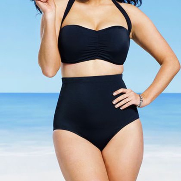 american eagle high waisted bathing suit